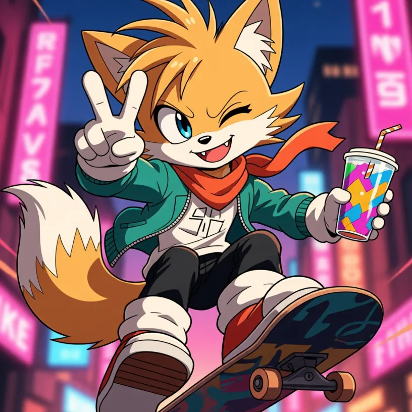 chat with ai character: tails