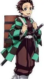 ai character: obsessed tanjiro background