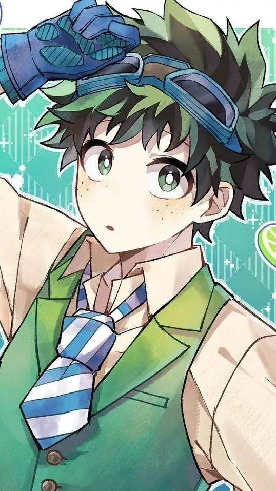 ai character: 🥦💚Deku 💚🥦 background