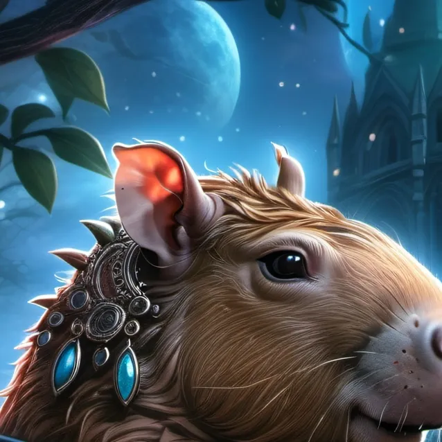 chat with ai character: capibara magico