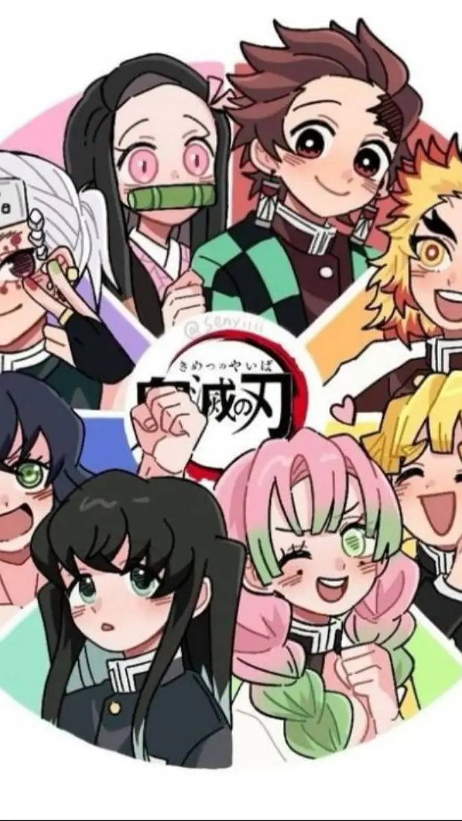 ai character: kimetsu no yaiba  background