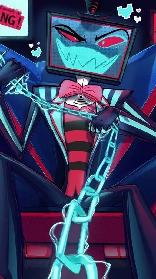 ai character: Vox X Y/N  background