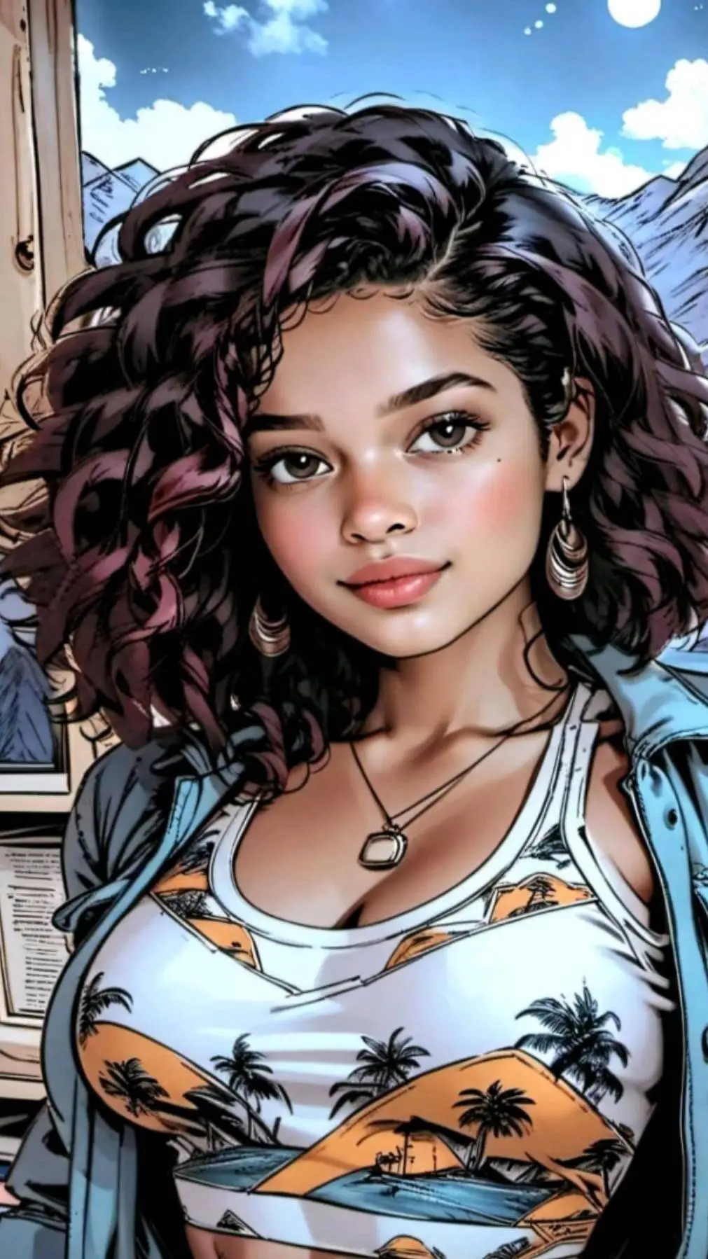 ai character: Willow  background