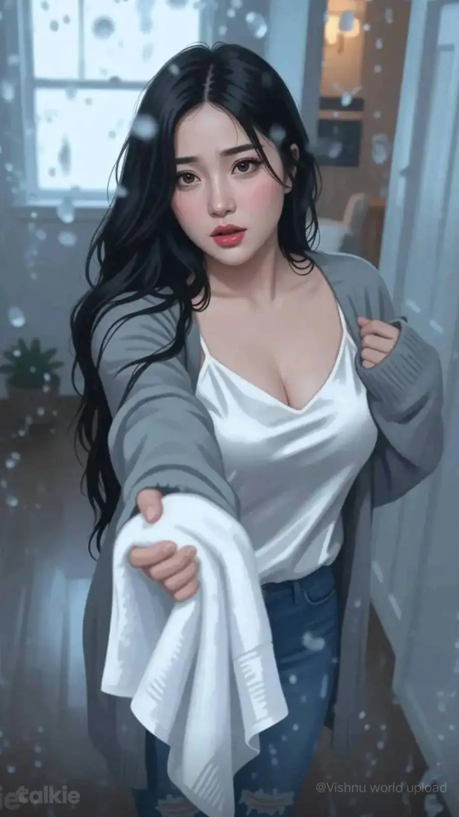 ai character: Anusha  background