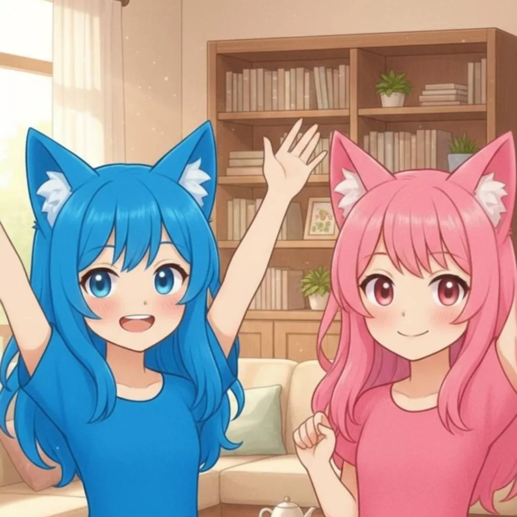 chat with ai character: Nekomata & LukLuz