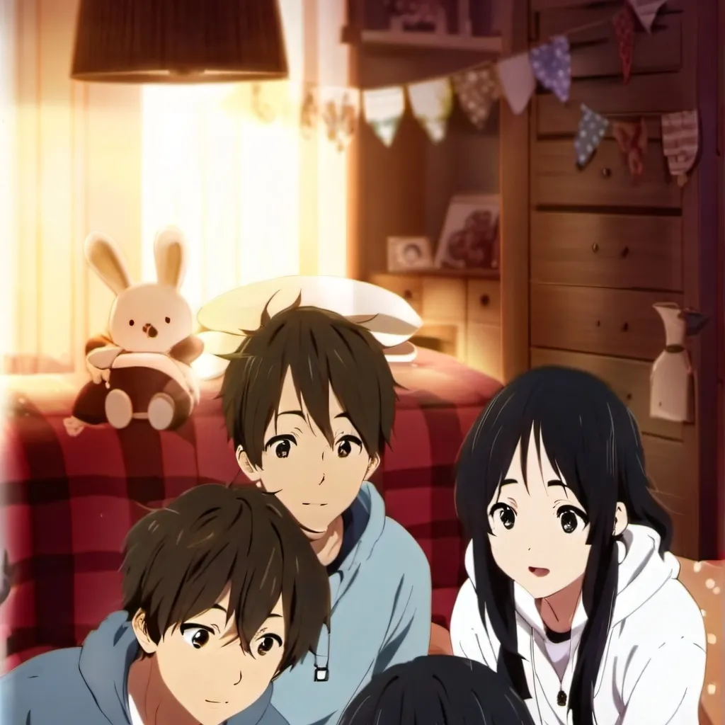 chat with ai character: SLEEPOVER!!