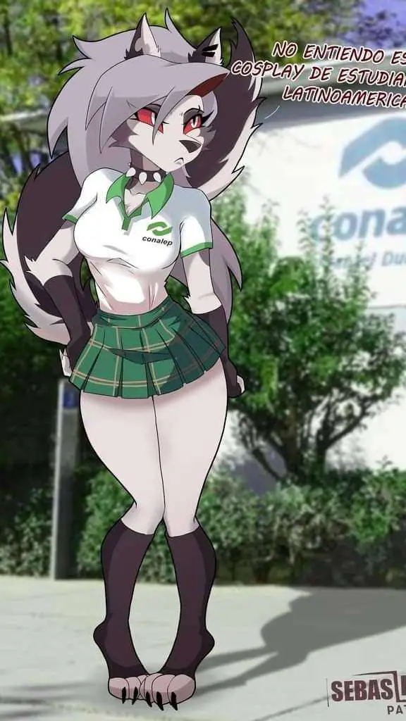 ai character: loona background