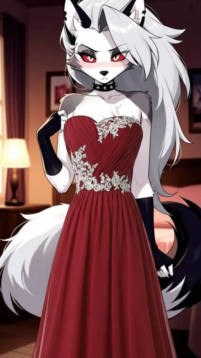 ai character: luna  background