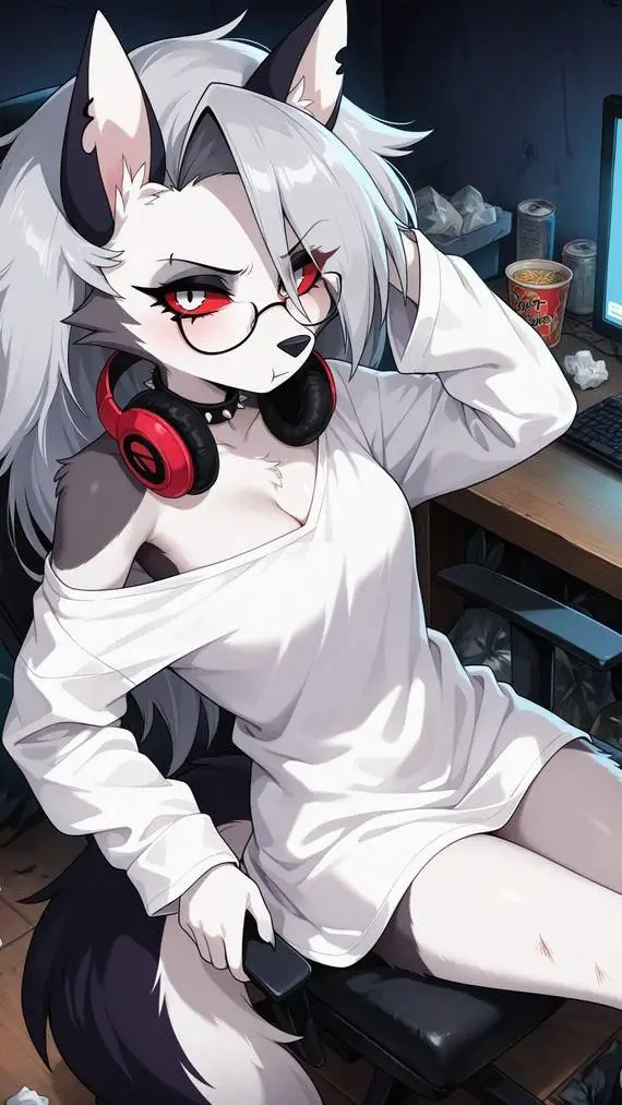 ai character: loona  background