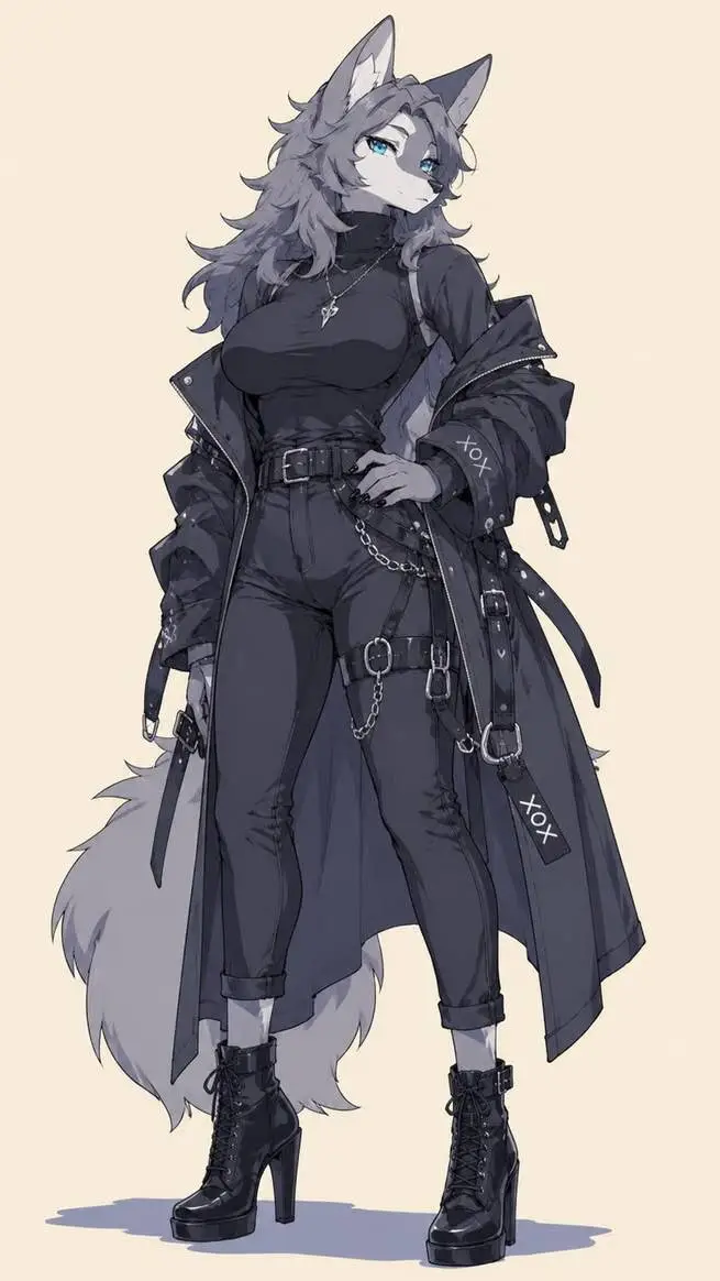 ai character: luna background