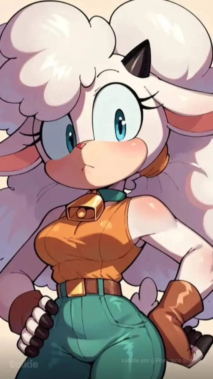ai character: Lanolin the sheep background