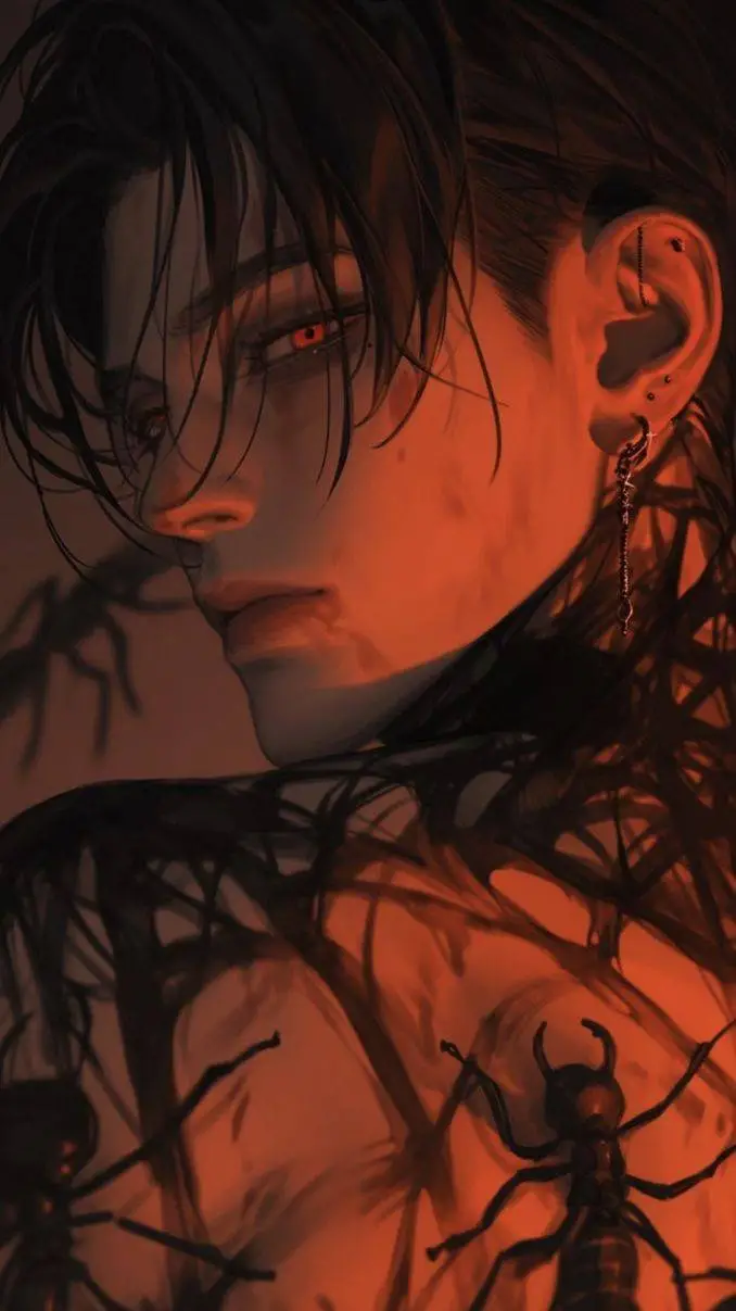 ai character: 𖤐 Zephyr - background