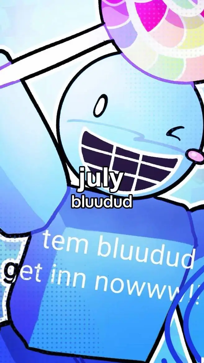 ai character: bluudud background