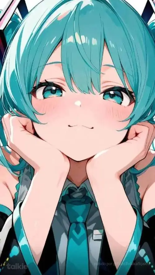 ai character: Miku background