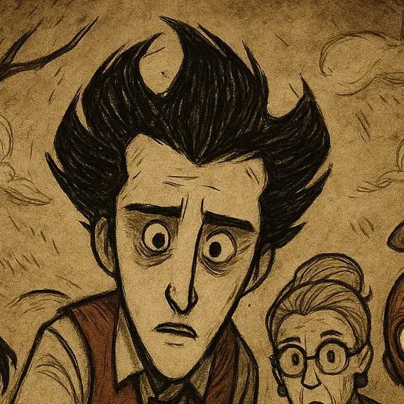 chat with ai character: don't starve to...