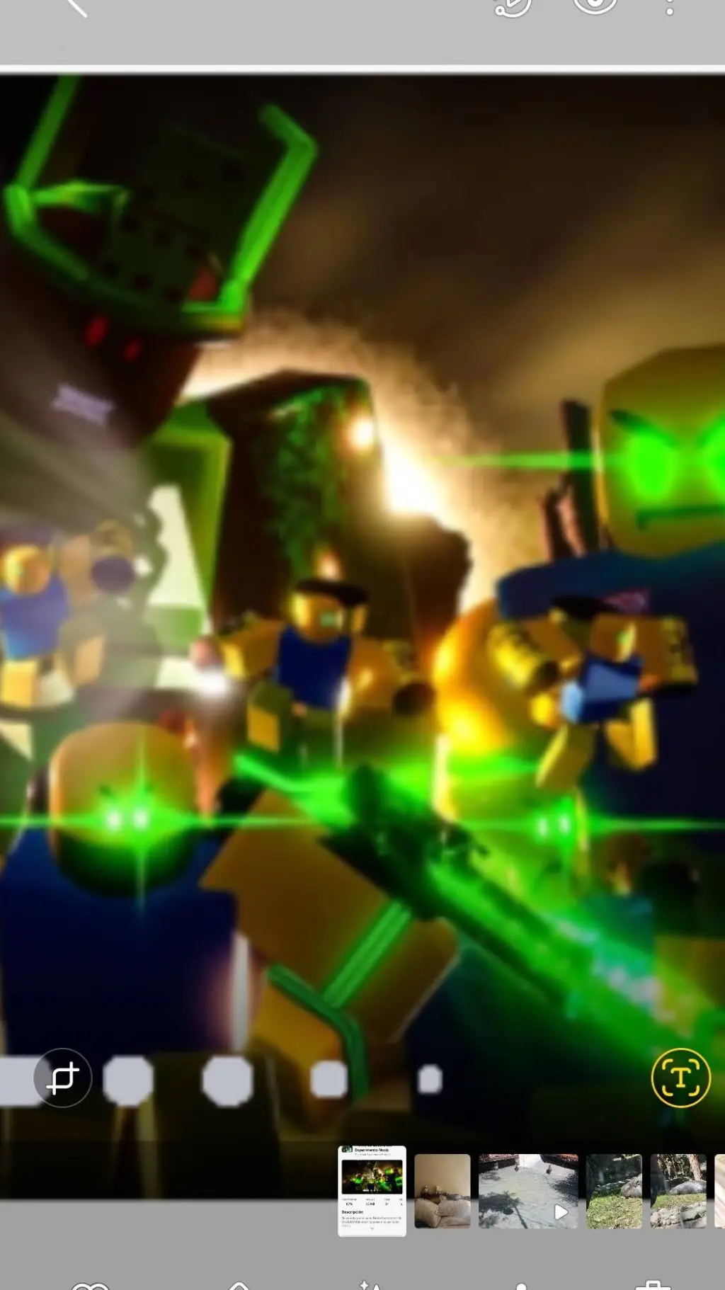 ai character: experimentos noob background