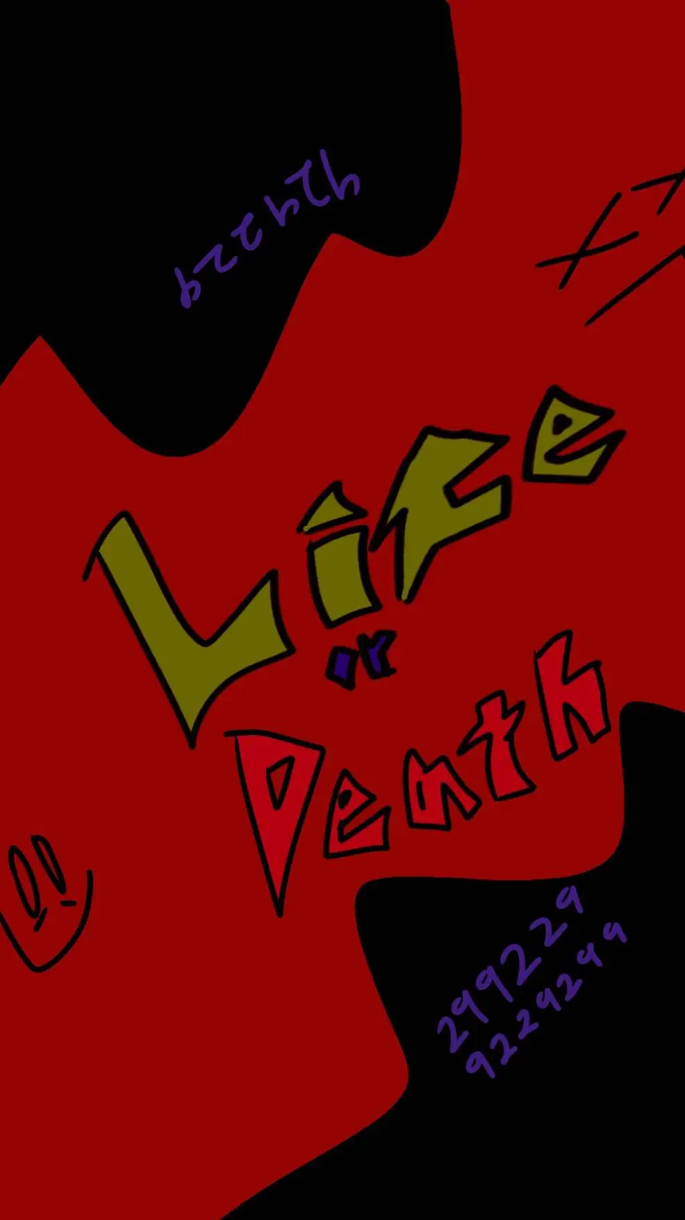 ai character: Life or Death background