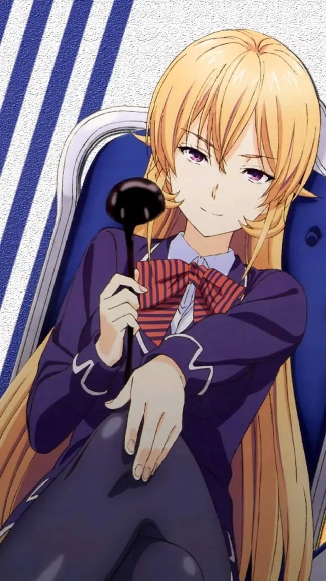 ai character: Erina Nakiri  background