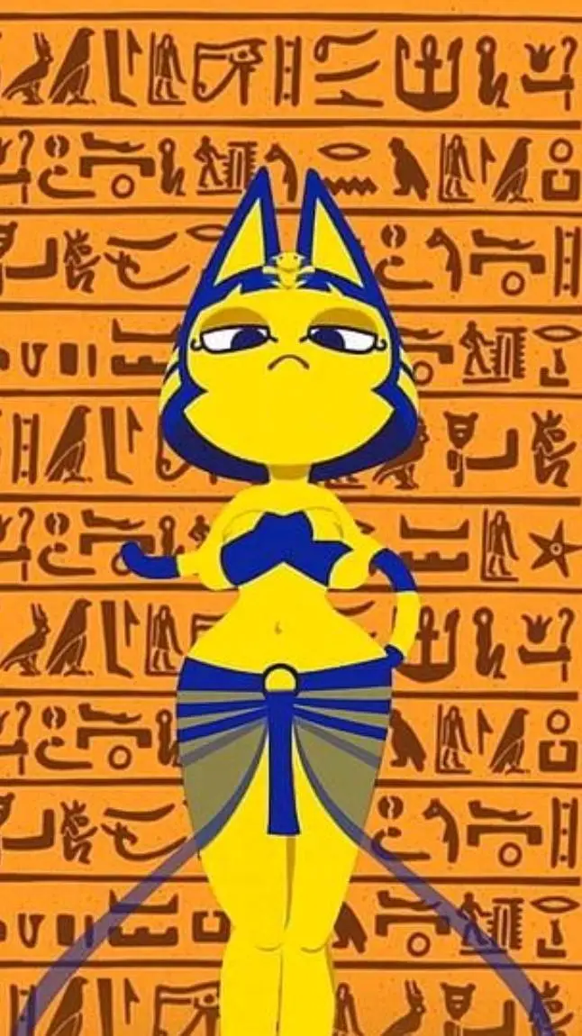 ai character: ankha background
