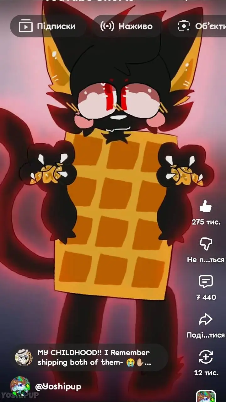 ai character: shake tac nyan background