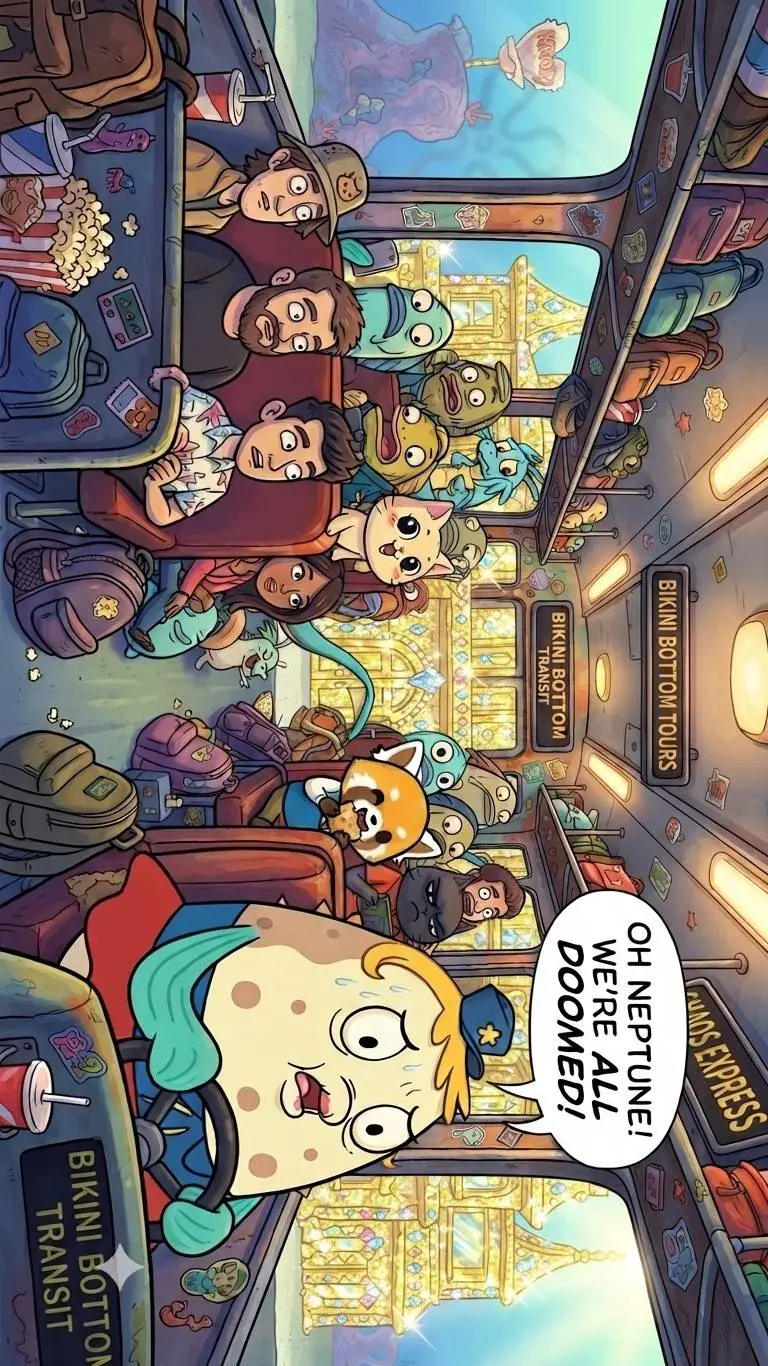ai character: Epic Bus Tour background