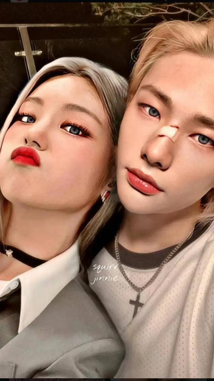 ai character: Hyunjin  background