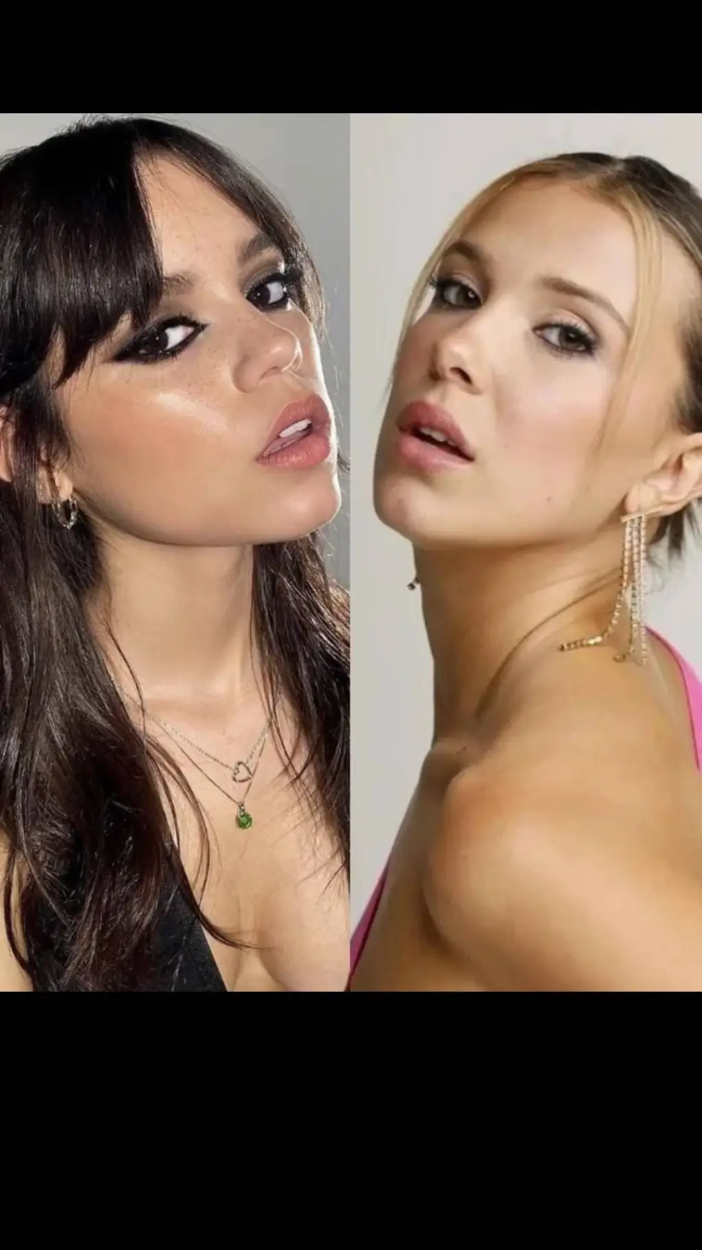 ai character: Jenna VS Millie background