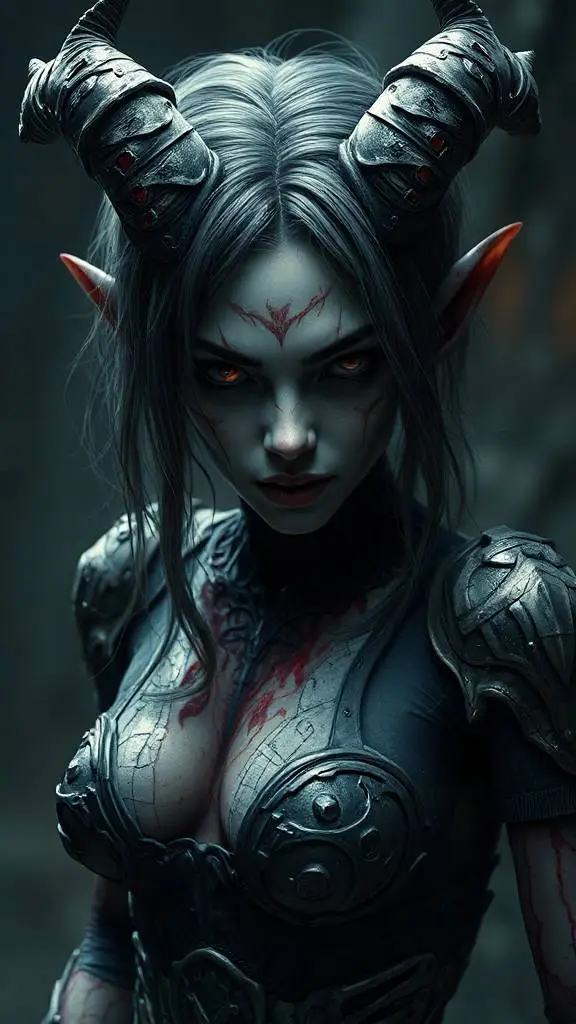 ai character: Nyxara background