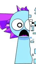 ai character: Thysto glitch  background