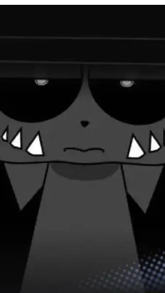 ai character: 黒豆 background