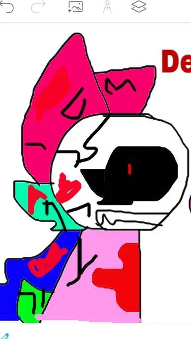 ai character: Shiro demon attack background