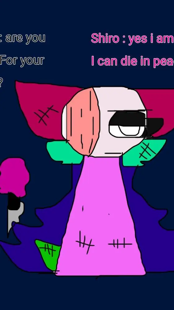 ai character: Shiro su¢id@l background