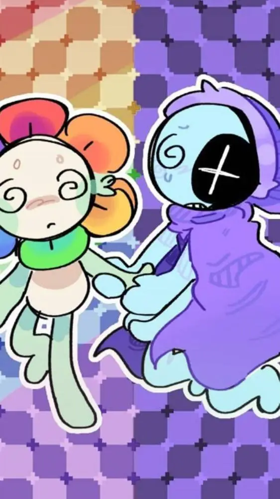 ai character: Dandys weird dream background
