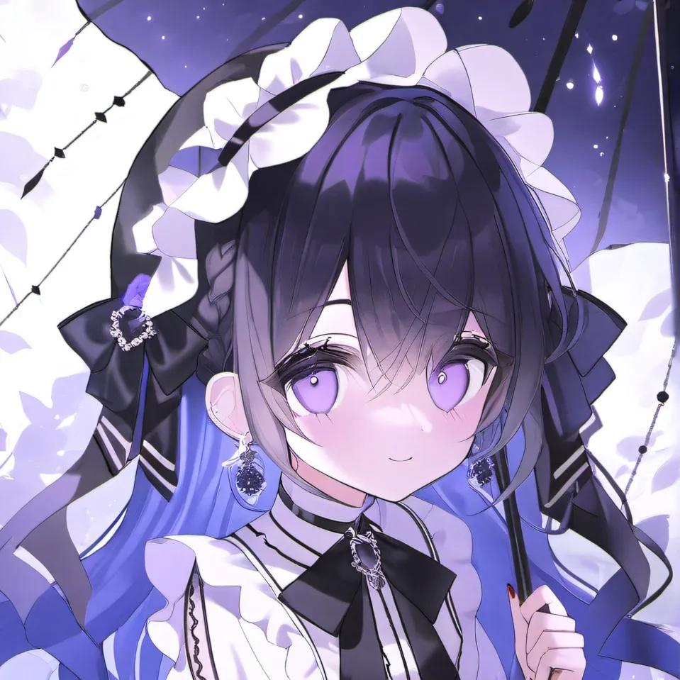 chat with ai character: Purple Living Doll