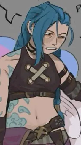 ai character: jinx background