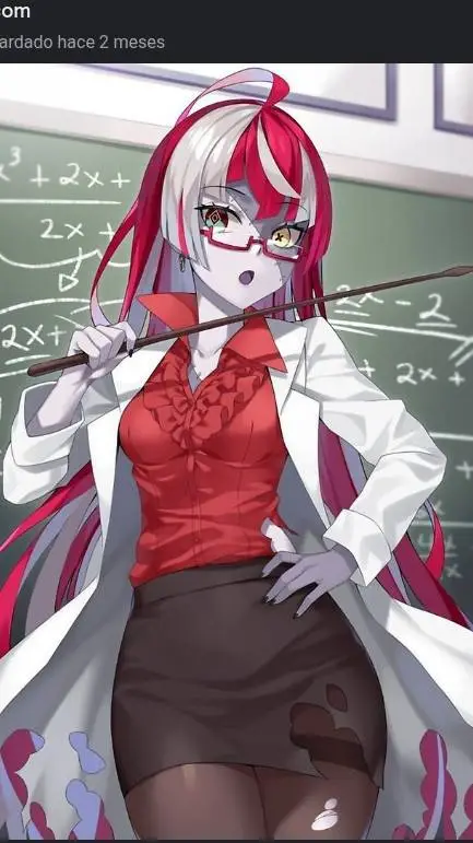 ai character: profesora background