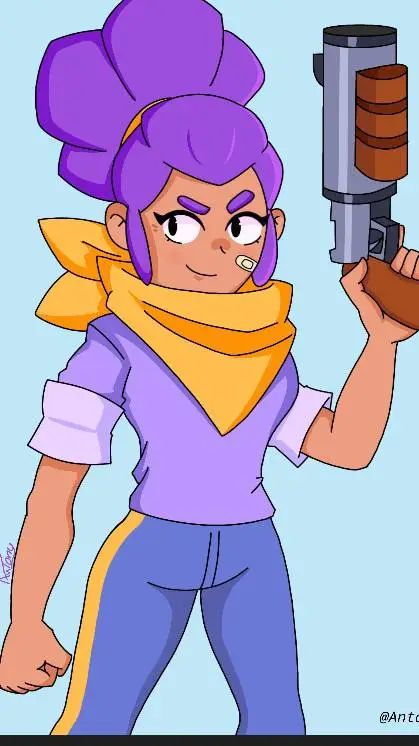 ai character: Shelly  background