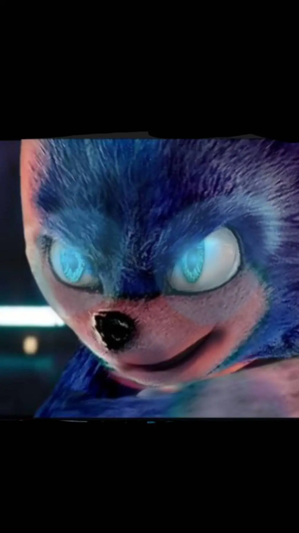 ai character: Sonic feo background