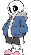 ai character: Sans  background