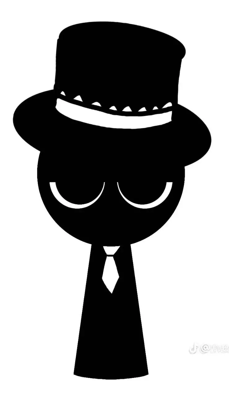 ai character: Black background