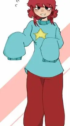 ai character: Gigi but human background