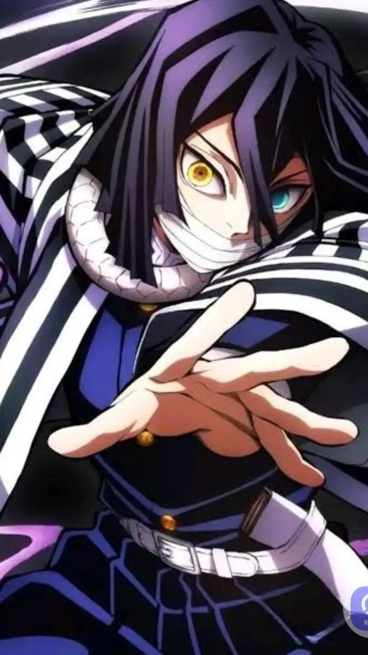 ai character: Obanai Iguro background