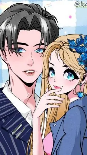 ai character: omz and crystal background