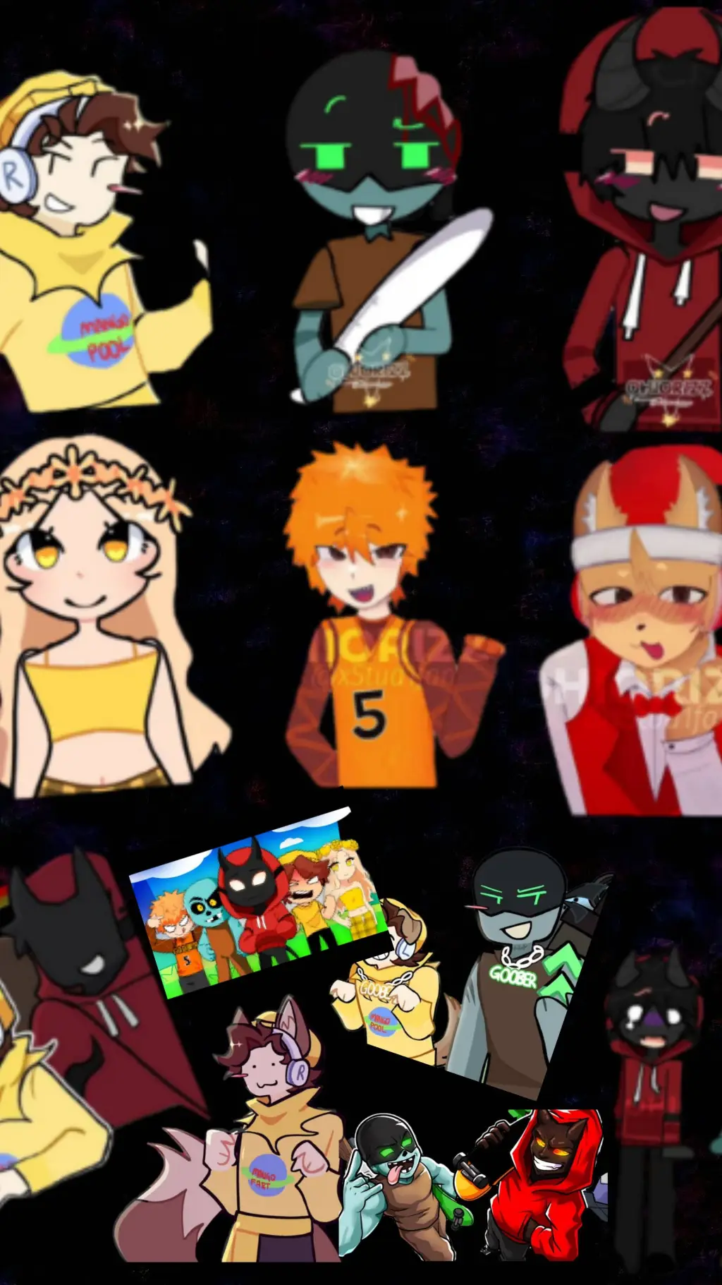ai character: goobers background