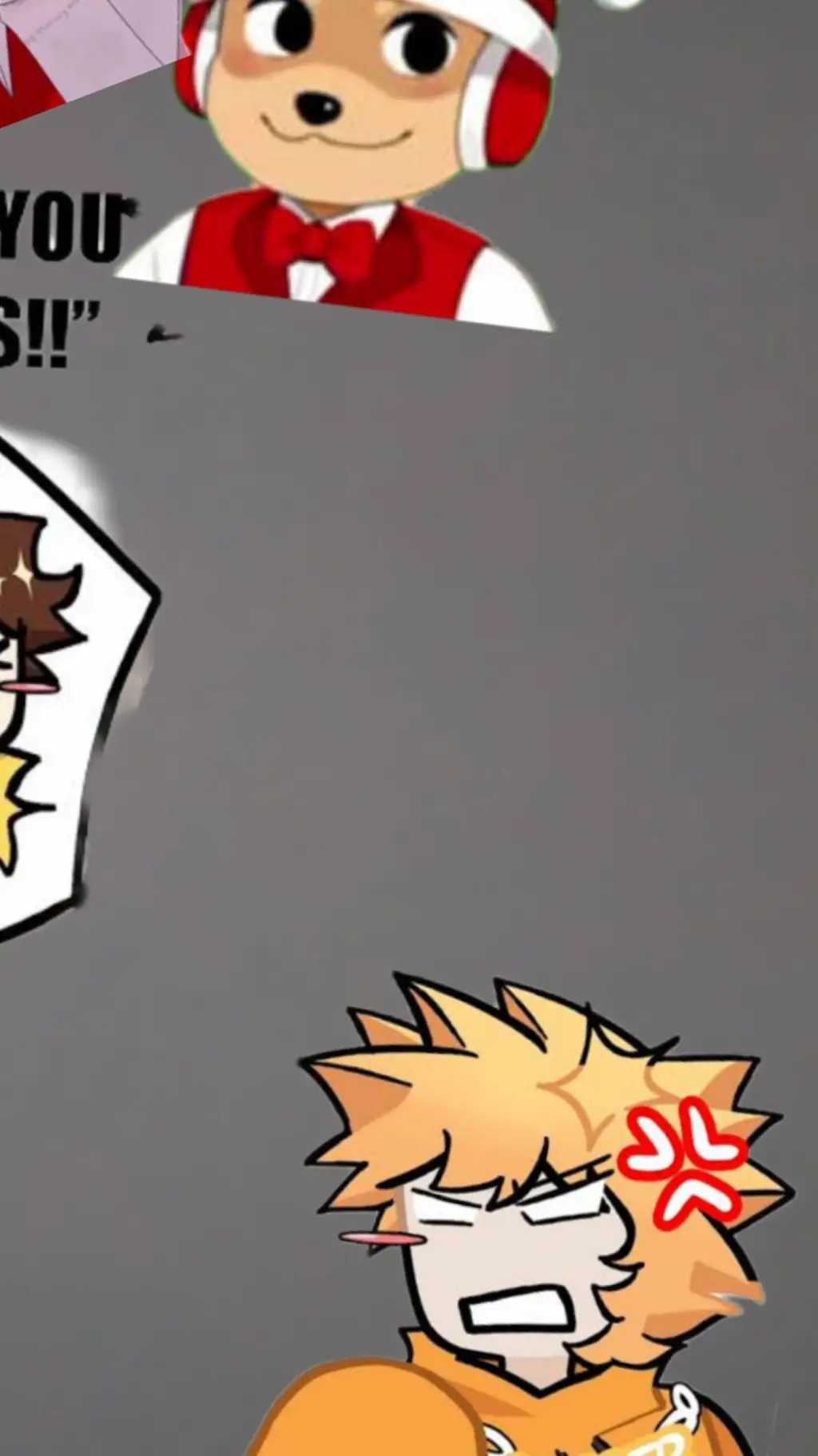 ai character: DING AND DOGE background