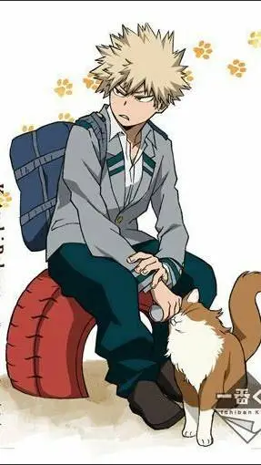 ai character: 🐱 Katsuki Gato😘 background