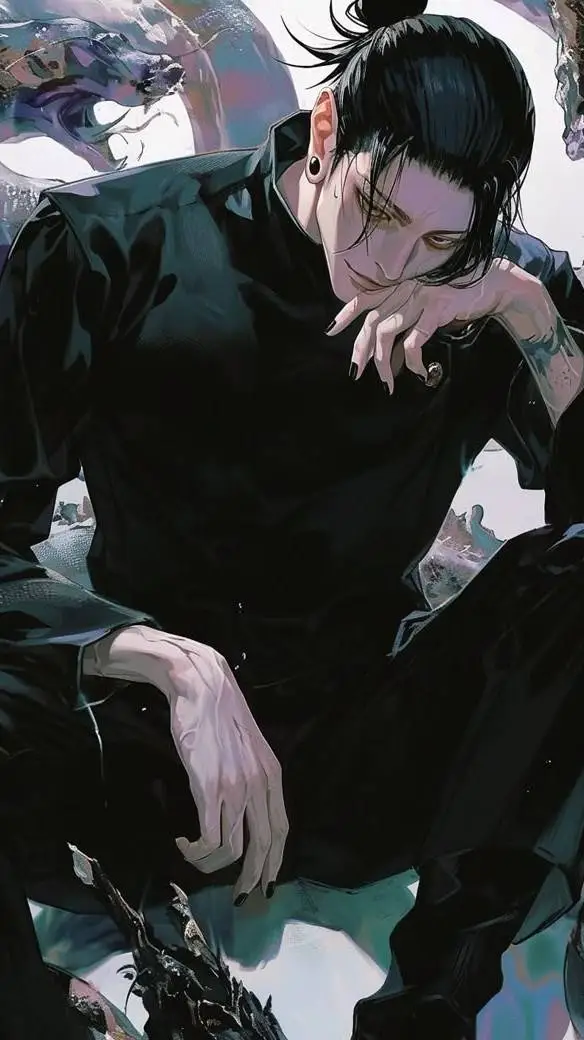 ai character: 🖤Suguru Geto🎀 background