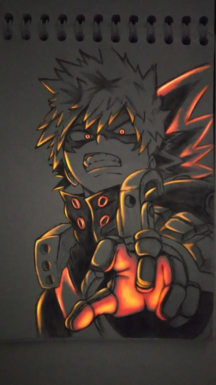 ai character: 💥 Katsuki 💥 background