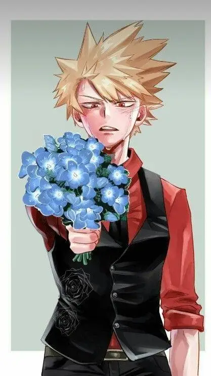 ai character: 💥Katsuki Bakugou💥 background