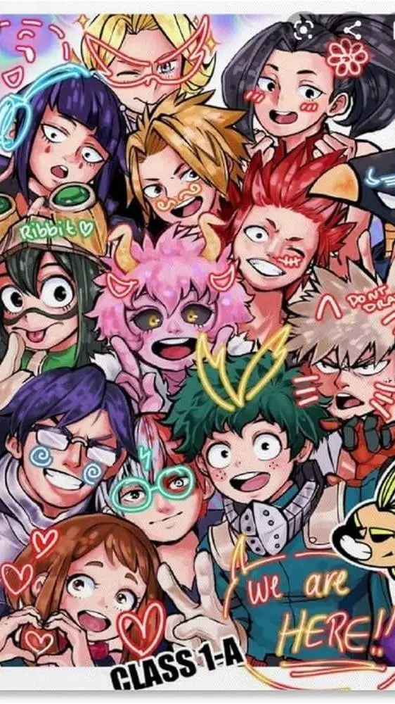 ai character: Mha hero-name background